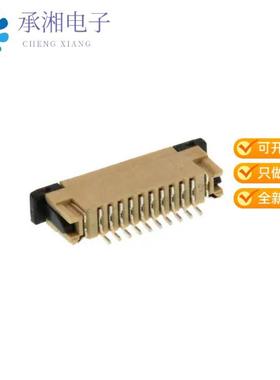 正品ZF1-10-02-T-WT原装CONN FFC TOP 10POS 1.00MM R/A