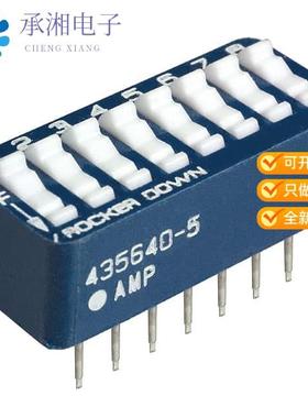 正品435640-5原装STANDARD 8 POSITION DIP SWITCH