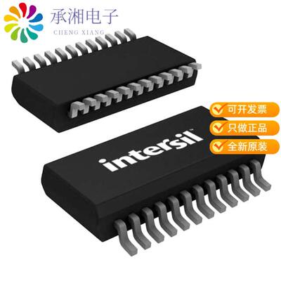 全新ISL6446AIAZ-TK正品IC REG TRPL BUCK/LNR SYNC 24