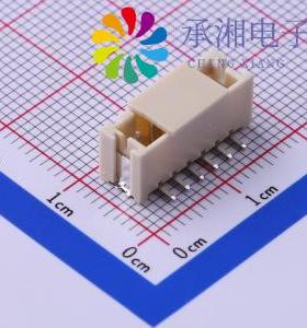 正品HX20007-6AB原装母座 立贴 2.0mm 6Pin位
