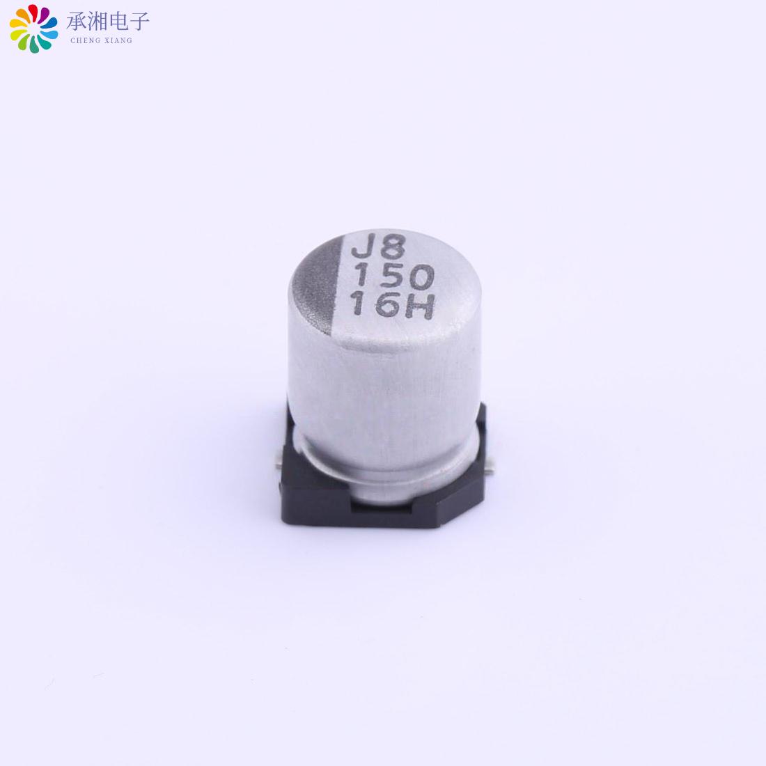 正品VZH151M1CTR-0607原装贴片铝电解电容 ±20% 360mΩ