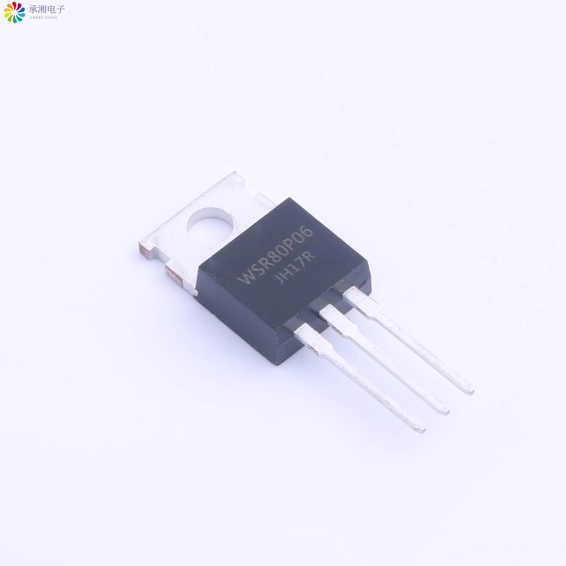 正品WSR80P06原装P沟道 -60V 50A 13mΩ