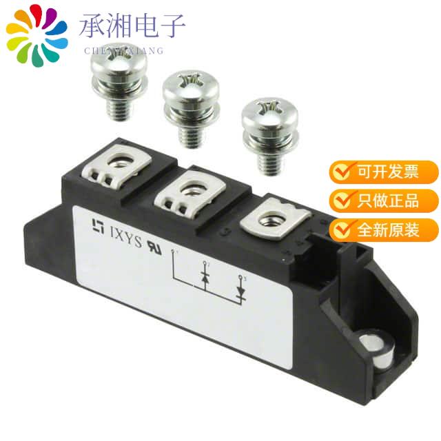 正品MCC19-16IO1B原装THYRISTOR MODULE 1600V 2X40A