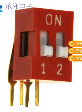 正品KAS2102E原装SWITCH SLIDE DIP SPST 25MA 24V
