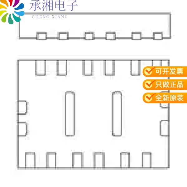 正品RCLAMP7512N.TCT原装TVS DIODE 2.5VWM 9VC SLP352