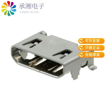 正品2013978-1原装CONN RCPT MINI HDMI 19POS SMD RA