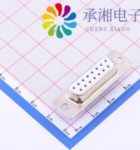 正品SUB-DBBF-107A-092原装DB15 母头 焊线式