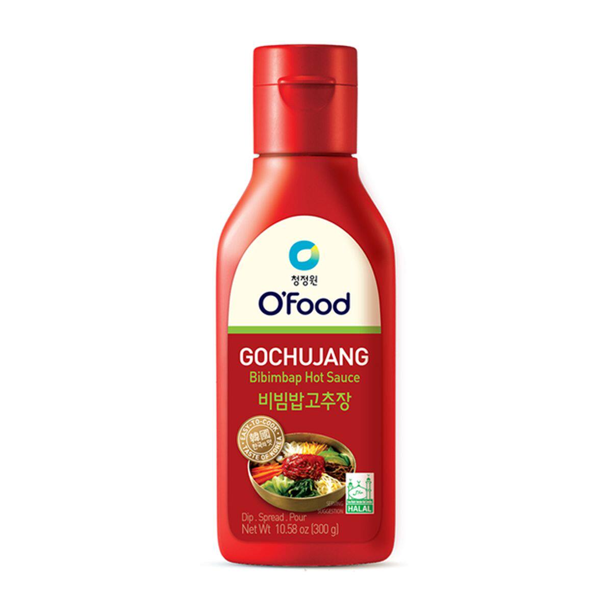 清净园韩式拌饭辣椒酱300g酱类调料调味品瓶装厨房调味料烧烤酱版