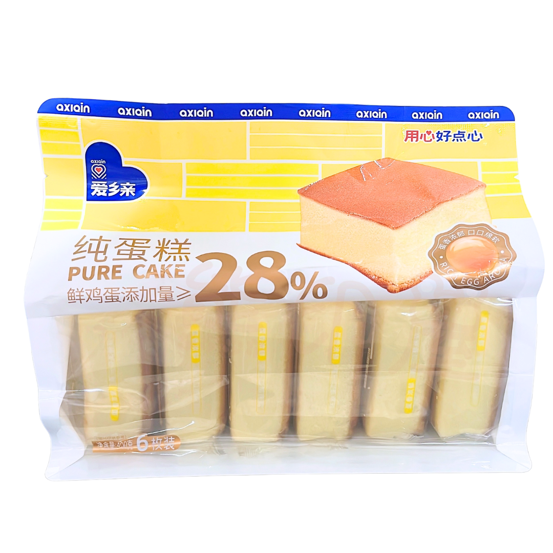 进口熊印屋系列USEA长崎蛋糕系列(蜂蜜味)6片入单独包装195G X2