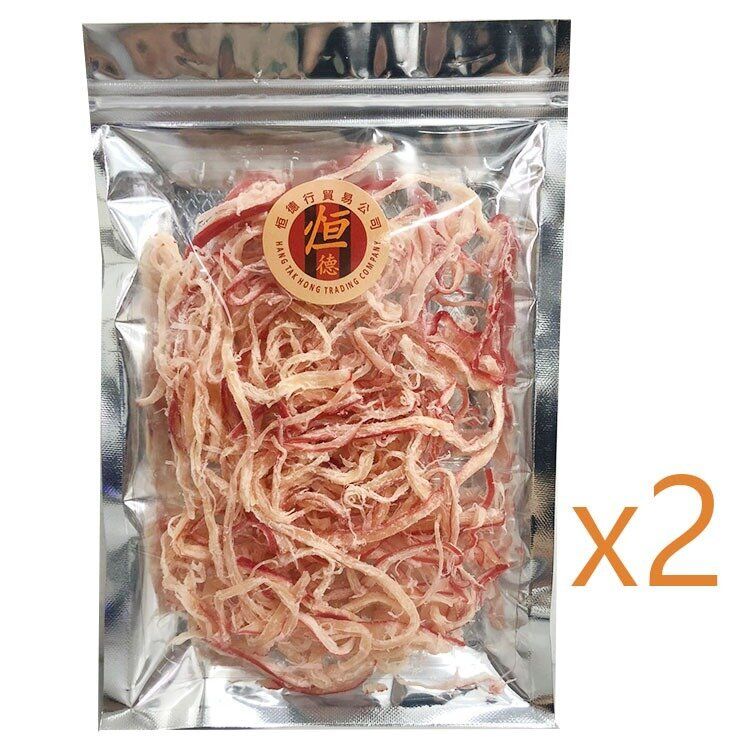 恒德行恒德百货炭烧鱿鱼丝60克x2包解馋追剧休闲食品60g开袋即食