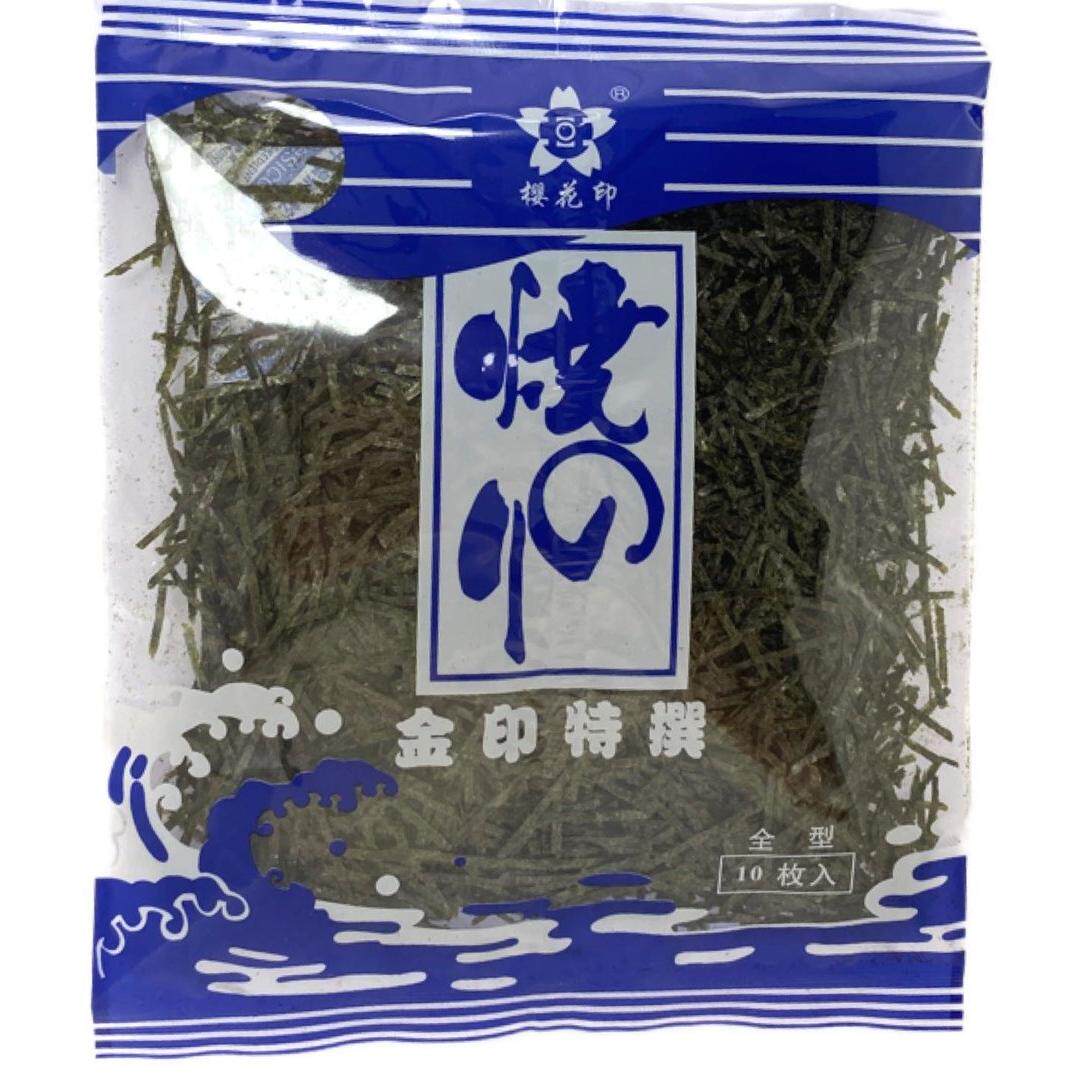 香港进口集森金印紫菜丝(28克)无添加家庭健康