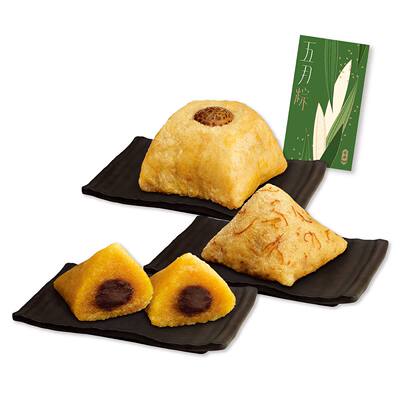 饼种家粽滋味加热即食多种粽子有馅料端午节美味节日礼品进口