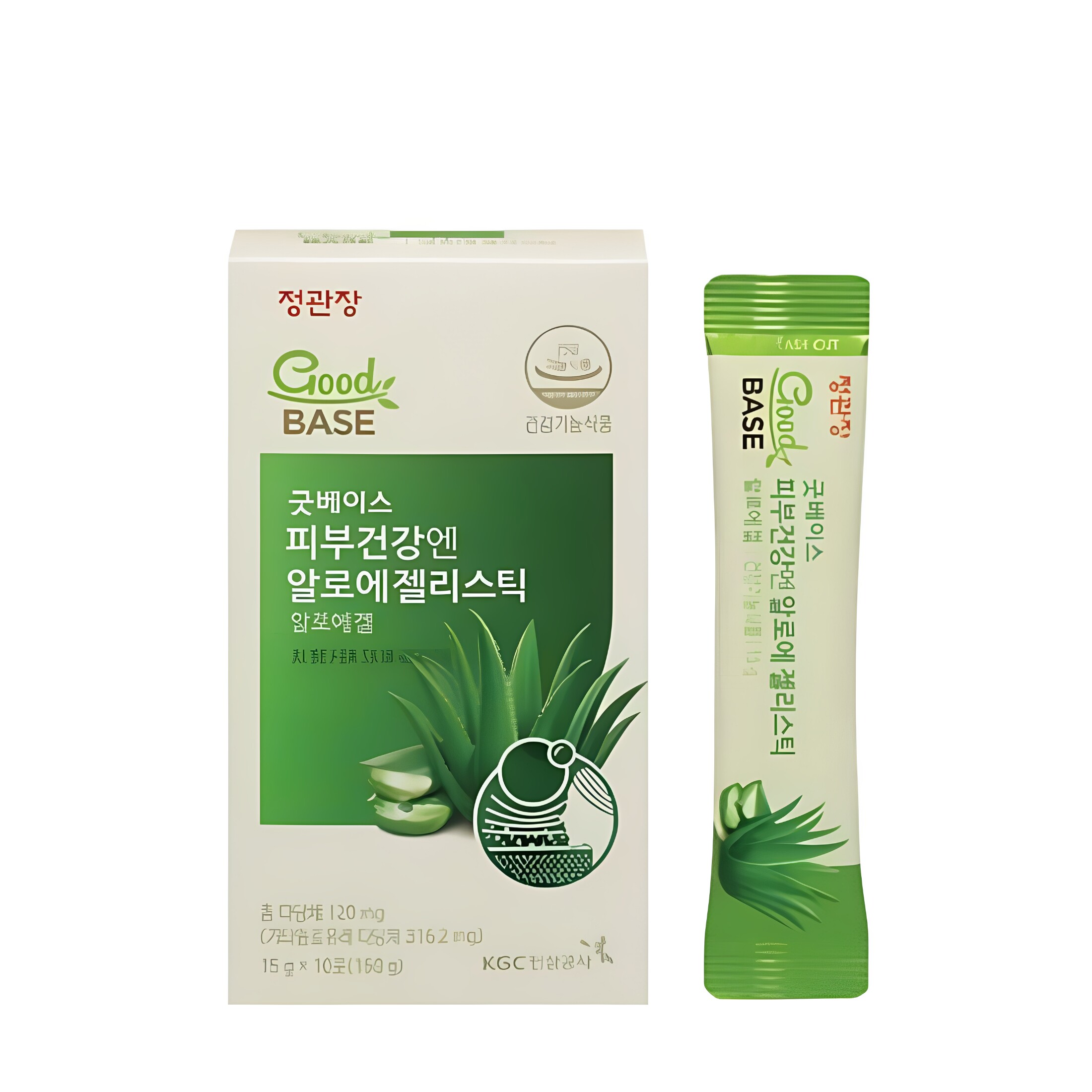 正官庄进口韩国好贝斯好红参护肤芦荟果冻15g*10包美容养颜好气色