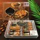 网红香港进口日本北海道果仁脆饼送礼礼盒12个入办公零食独立包装