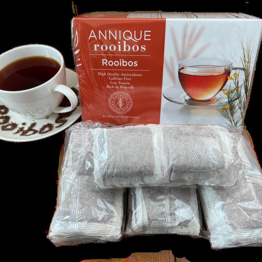 ANNIQUE rooibos南非茶始祖南非博士茶南非国宝茶红茶纯天然80包