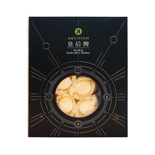 香港进口皇后牌慢煮南非鲍鱼礼盒4只装
