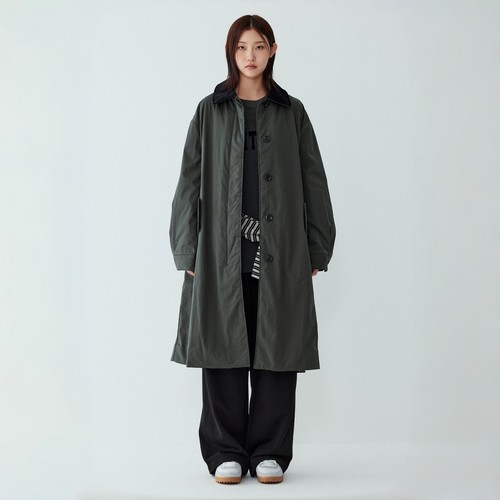 STUDIOTOMBOY灯芯绒长款大衣