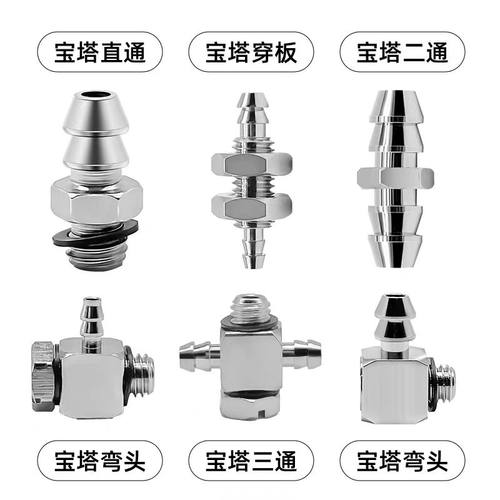 气缸气管SMC微型接头M-3AU 5AU 3ALU 5ALU/3/5ALN 5ALHN/-2-3-4-6