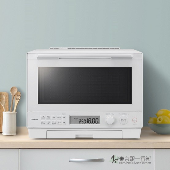 日本直送22年新款东芝水波炉XD100 家用30升微波蒸烤箱发酵一体机