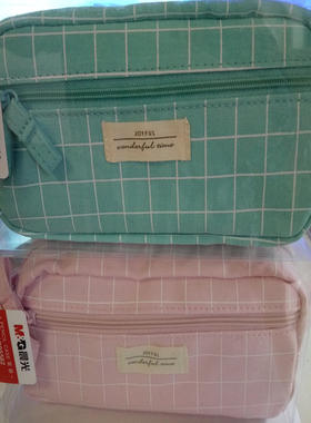 晨光田园风情笔袋C款APB95582学生用品小清新笔袋收纳袋