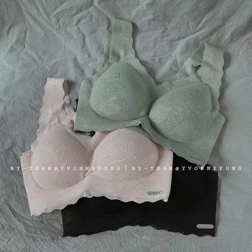 如吻内衣聚拢运动文胸蕾丝kissy