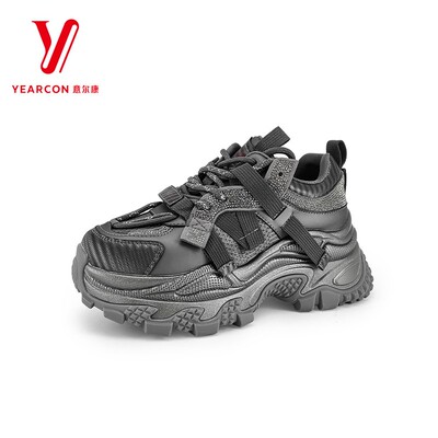 意尔康女鞋2026春夏季新款厚底百搭显脚小老爹鞋女5182ZD49244Y