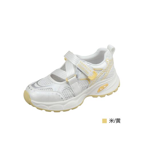 意尔康女鞋2026夏季新款网面透气轻便厚底运动休闲鞋6482ZD48099U