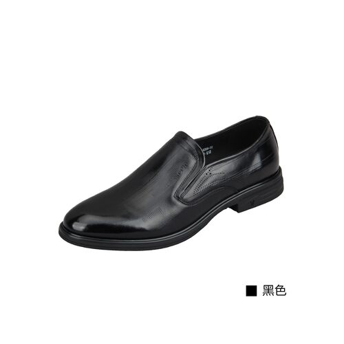 意尔康男鞋2026秋季新款真皮一脚蹬正装皮鞋结婚鞋男6503AE62428A