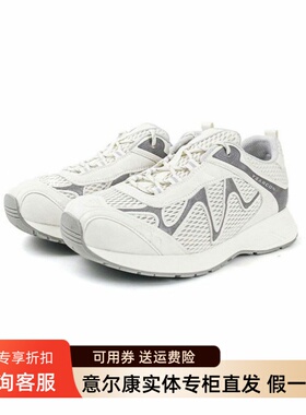 意尔康女鞋2026春季新款透气网面轻便厚底耐磨阿甘鞋6282AD16787U