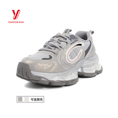 意尔康女鞋2025秋季新款网面厚底时尚老爹鞋运动休闲5582AD13483U