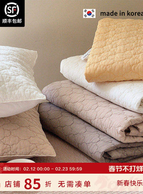 现货▲  DU家款 自留N条！韩国纯棉云朵床单超高性价比！可铺可盖