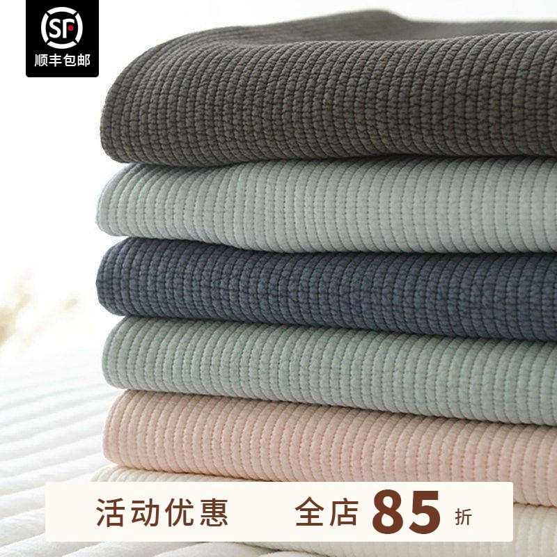 现货▲店主自留6张! asaroom韩国纯棉绗缝床盖天然染色木花棉床单