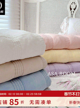 现货▲全店ZUI软～ asaroom 韩国天丝空调被 薄被可机洗 空调房用