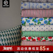 现货 纱布盖毯 ASAROOM韩国纱布毯ins多功能柔软纱布盖毯