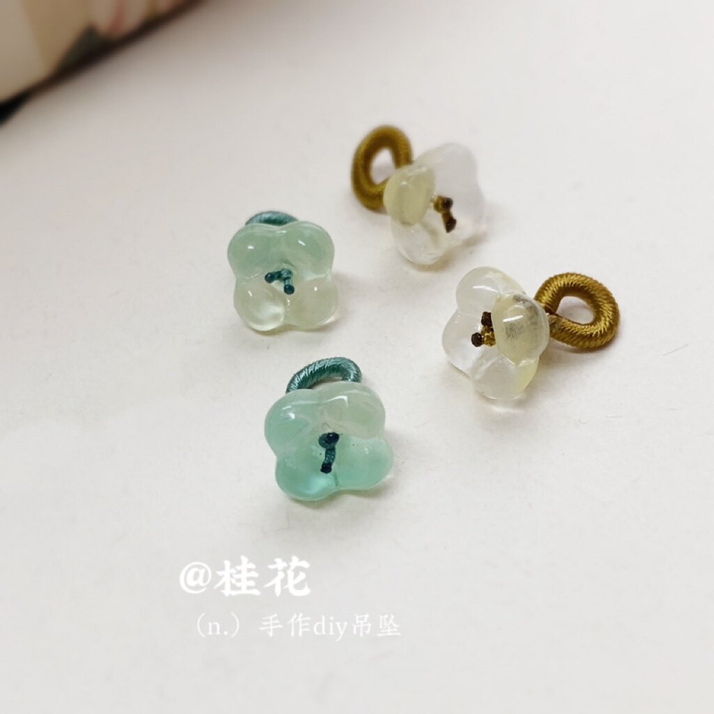 桂花DIY饰品手串吊坠混批