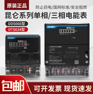 国网标准防窃电电表CHNT/正泰