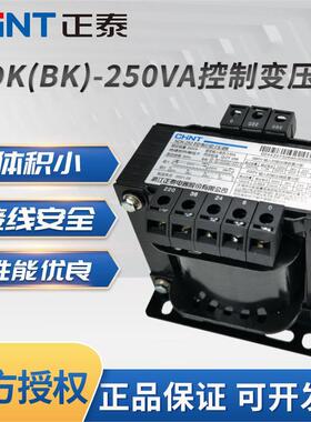 正泰单相控制变压器 BK NDK-250VA 380V220V转220V36V 24V 110V