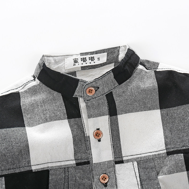 Chemise garcon à manche longue - Ref 2081775 Image 4