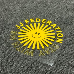 林俊杰jjlin太阳花贴纸歌友会应援周边贴汽车玻璃歌友会标志贴纸