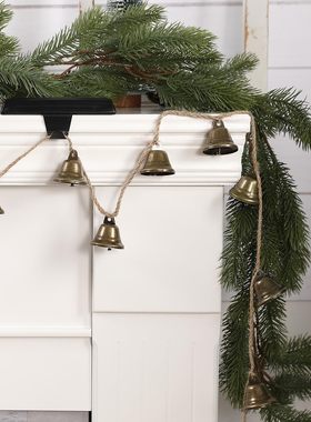 圣诞树古铜铃铛装饰氛围感挂饰