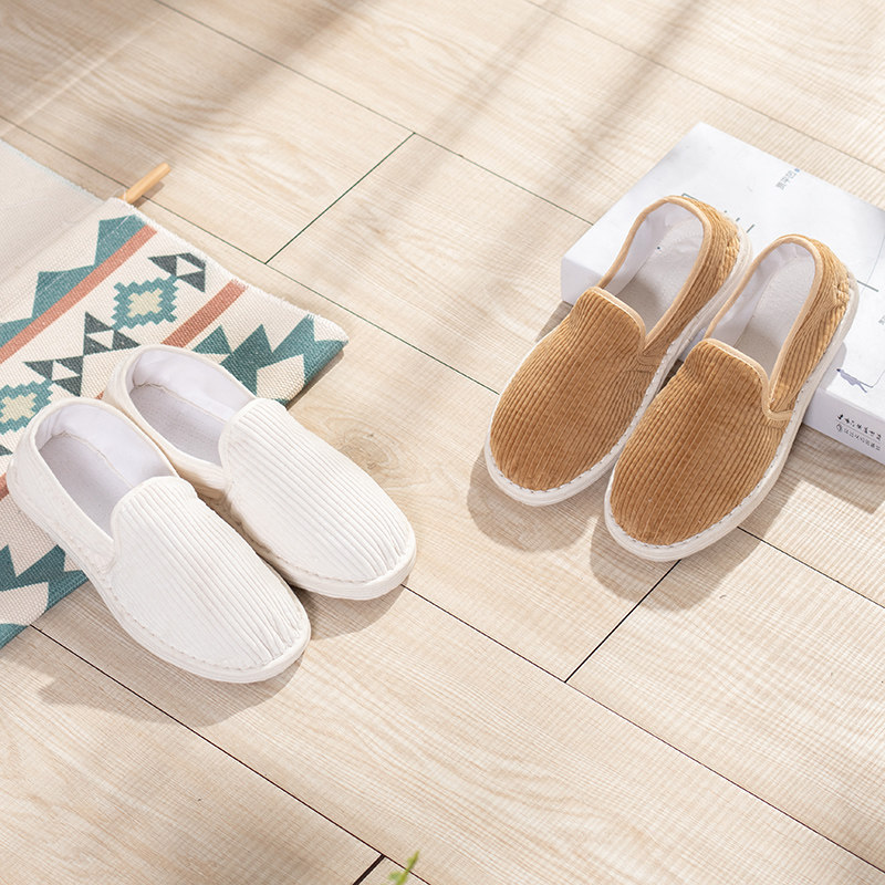 春夏款休闲老北京千层底手工布鞋女百搭小白鞋棉布透气吸汗养生鞋,女鞋,传统布鞋,淘宝优惠券,粉丝福利购,淘宝优惠卷