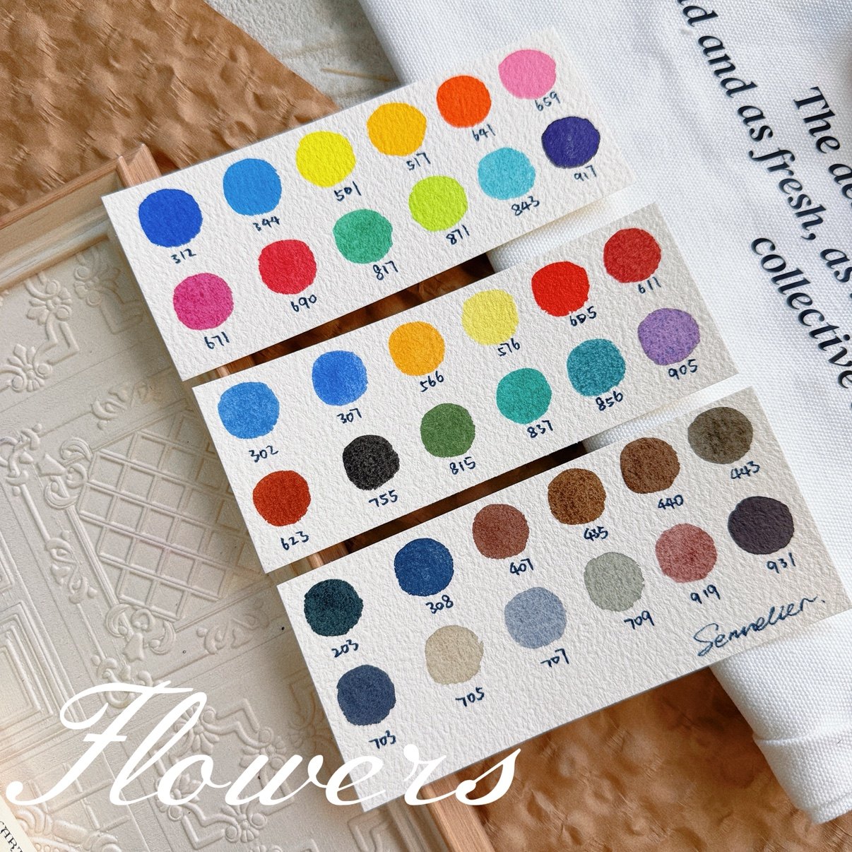 申内利尔大师级艺术家级水彩颜料分装全套99色蜂蜜水彩