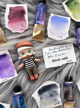 加拿大ROCKWELL洛克威尔矿物水彩颜料神奇Magic 分层沉淀色自选色