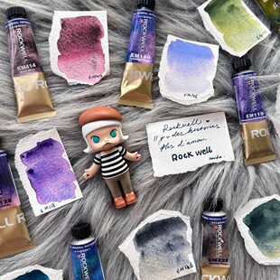 加拿大ROCKWELL洛克威尔矿物水彩颜料神奇Magic 分层沉淀色自选色