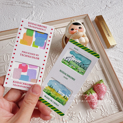 梵高自选色分装全套72色分装水彩颜料单块2ml固体分装单色补充