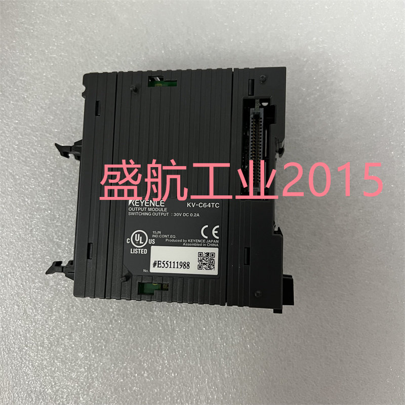 基恩士拍前询价 KV-C64TC可编程控制器64点连接器晶体管模块包邮