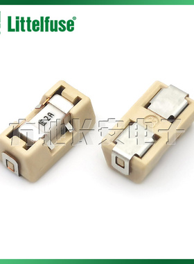 力特1808带座陶瓷快熔断保险丝0154002.DR LF 2A 125V贴片一次性