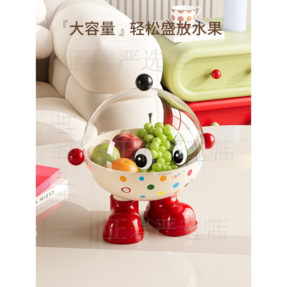 2025年新款水果盘子漂亮的水果盘子装精致家用茶几高颜值糖果零食