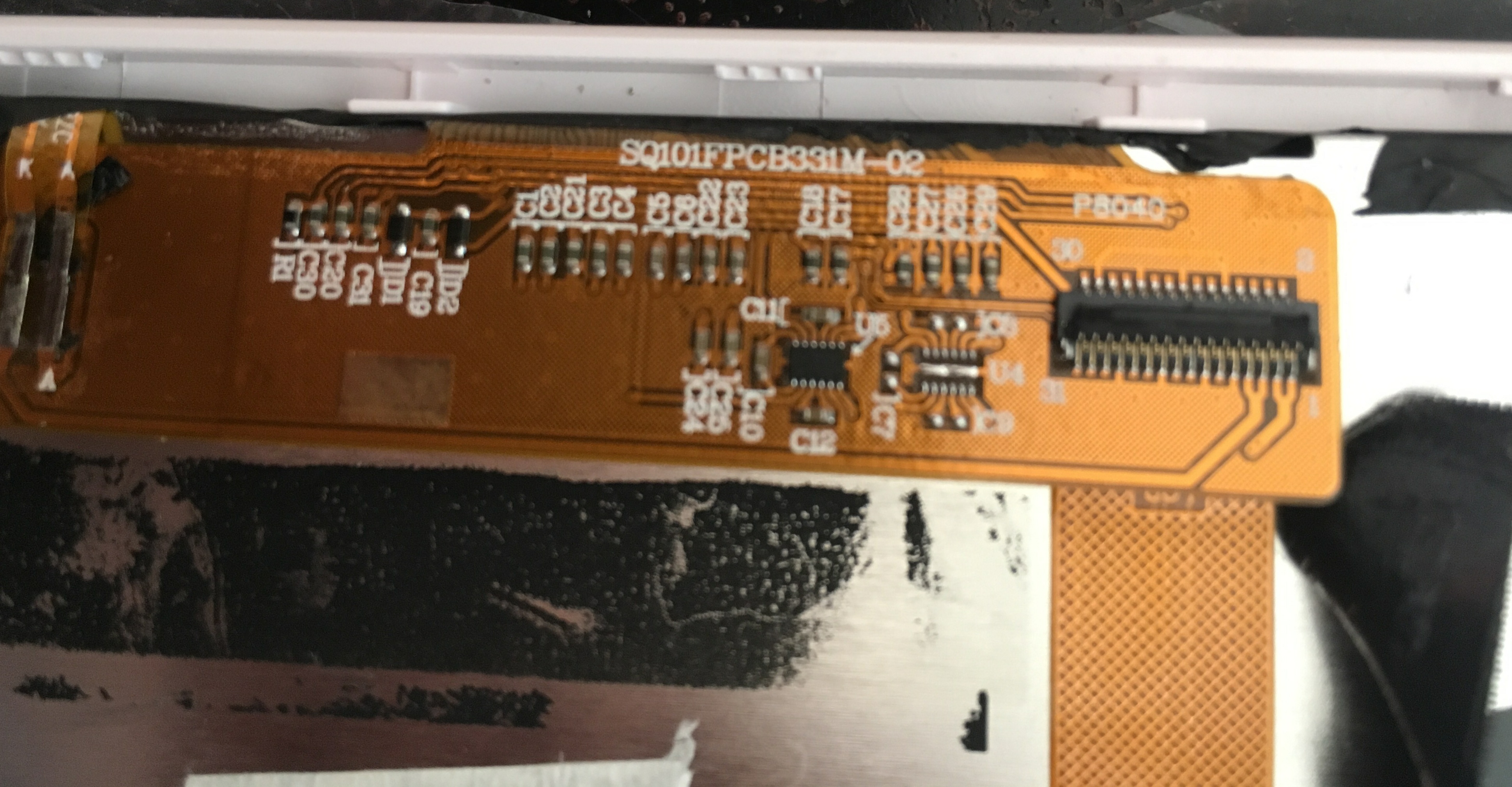 SQ101FPCB331M-02 03显示内屏SQ101B331M-D9402液晶屏触摸外屏幕