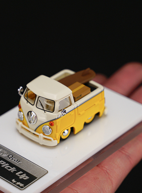 CSC Qcar 蛋车 汽车模型 Q版大众T1 货车 静态树脂 VW货车 大巴